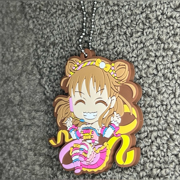 Idolmaster Idolm@ster Cinderella Girls Munakata Atsumi Rubber Keychain Anime - Picture 2 of 7